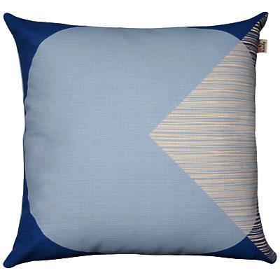 Orla Kiely Ok Cushion Blue